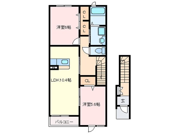 グレイス　ヒルⅢの物件間取画像